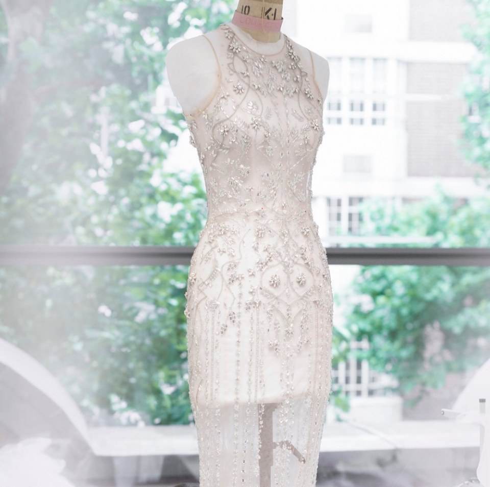 เพิ่งเห็นดีเทลชุดของแม่ชมตอนงานเมืองคานส์ ชุดจาก Ralph & Russo ที่ใช้เวลากว่า 3,000ชั่วโมงในการปักเพชรพลอยบนชุด 👏