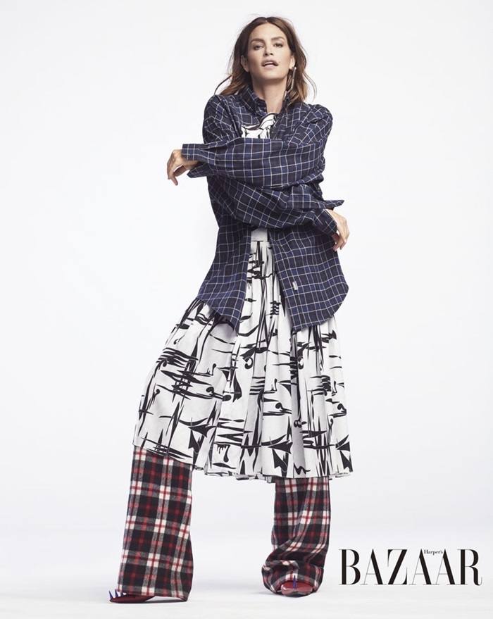 Cindy Crawford @ Harper&rsquo;s Bazaar Taiwan June 2018