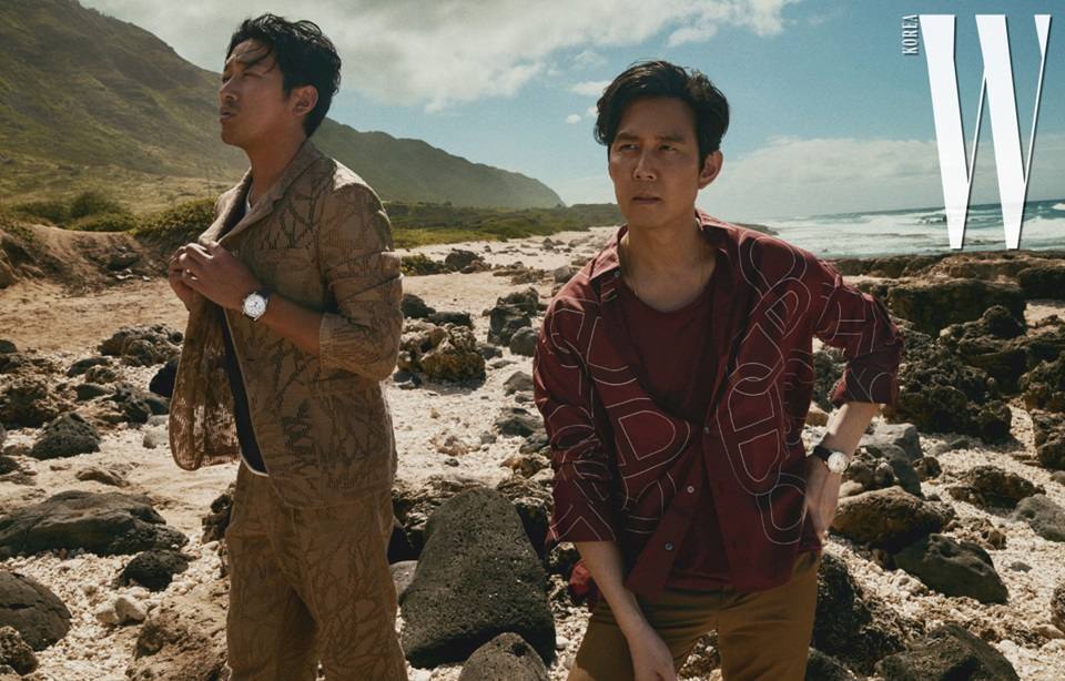 Jung Woo Sung, Ha Jung Woo & Lee Jung Jae @ W Korea June 2018