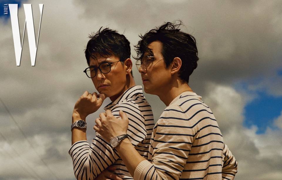 Jung Woo Sung, Ha Jung Woo & Lee Jung Jae @ W Korea June 2018
