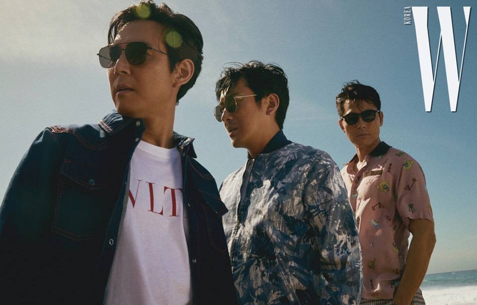Jung Woo Sung, Ha Jung Woo & Lee Jung Jae @ W Korea June 2018