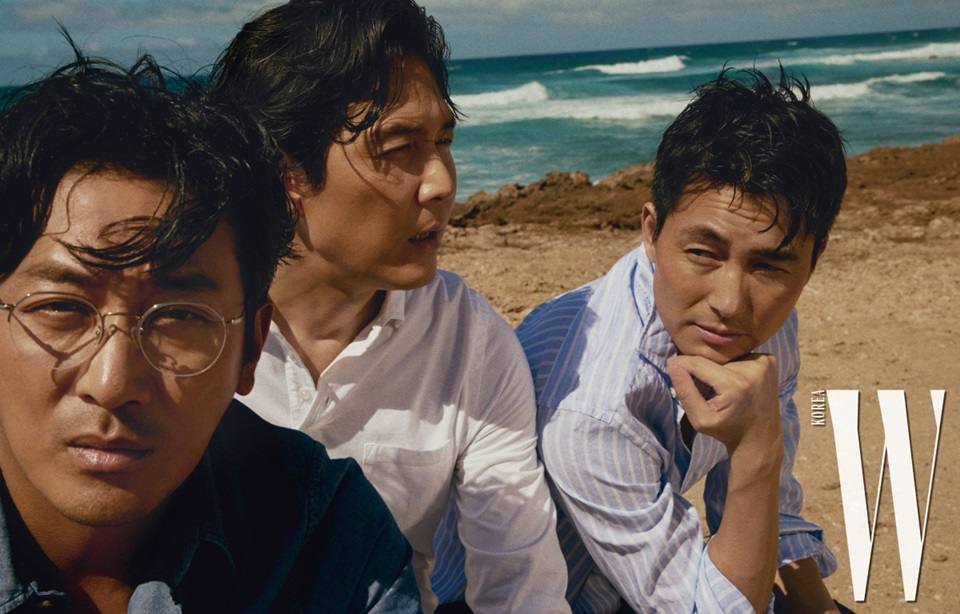 Jung Woo Sung, Ha Jung Woo & Lee Jung Jae @ W Korea June 2018