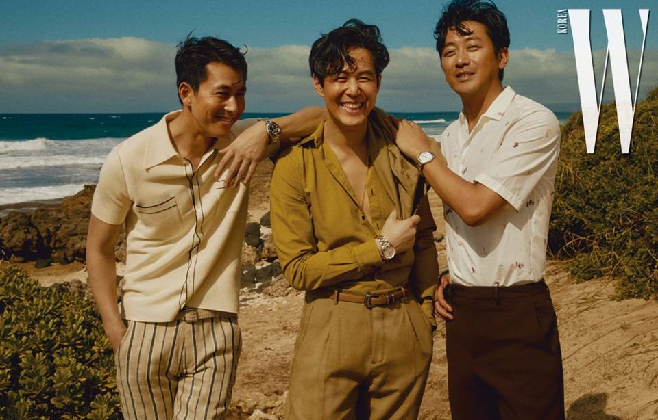 Jung Woo Sung, Ha Jung Woo & Lee Jung Jae @ W Korea June 2018