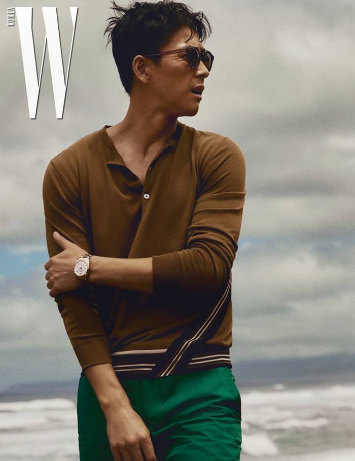 Jung Woo Sung, Ha Jung Woo & Lee Jung Jae @ W Korea June 2018