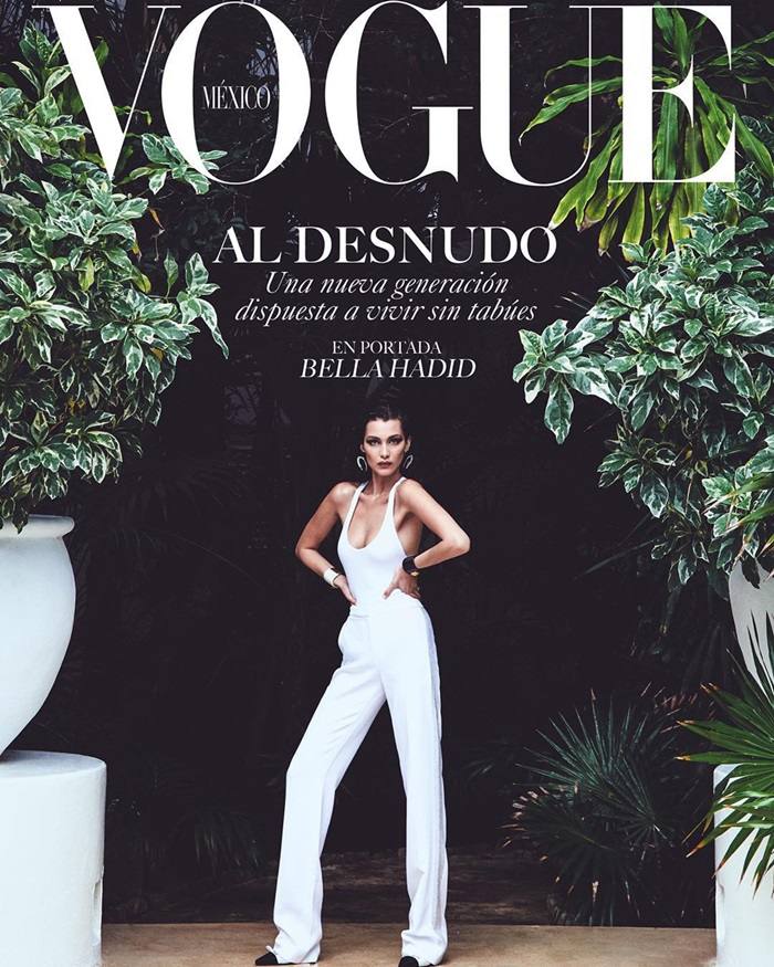 Bella Hadid @ Vogue Mexico July 2018