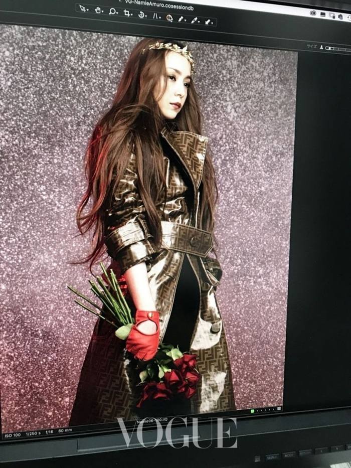 Namie Amuro @ Vogue Taiwan July 2018