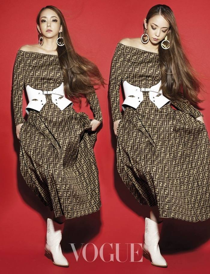 Namie Amuro @ Vogue Taiwan July 2018