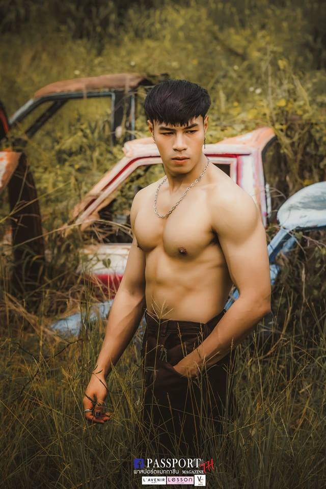 หล่อ ล่ำมาก หนุ่มคนนี้ เจ๊หล่ะเลิฟเลย