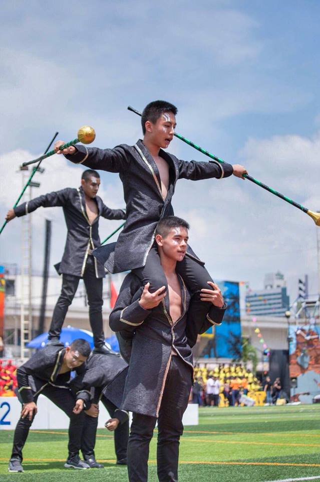 Drum Major Vakanda สีเขียว รร.แสงทองวิทยา