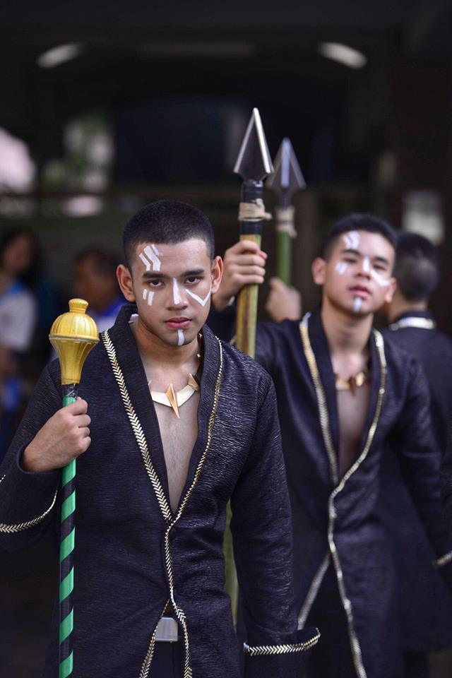 Drum Major Vakanda สีเขียว รร.แสงทองวิทยา