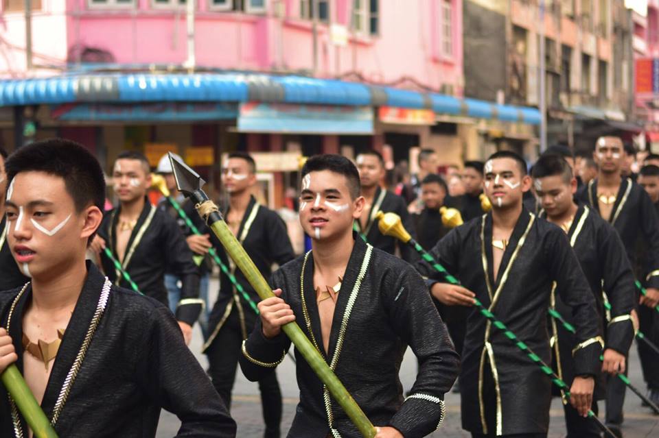Drum Major Vakanda สีเขียว รร.แสงทองวิทยา