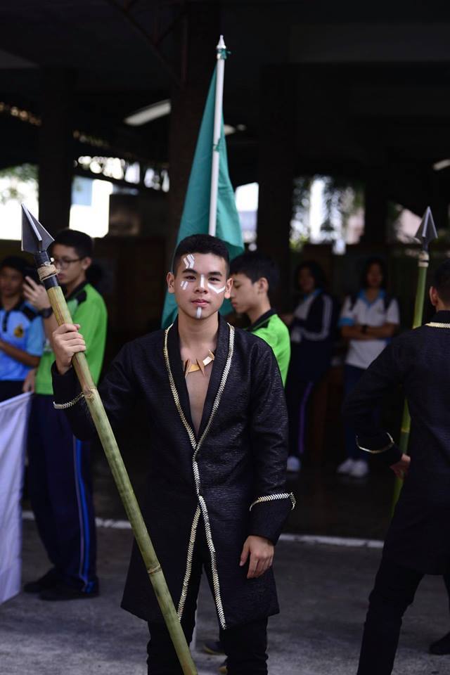 Drum Major Vakanda สีเขียว รร.แสงทองวิทยา