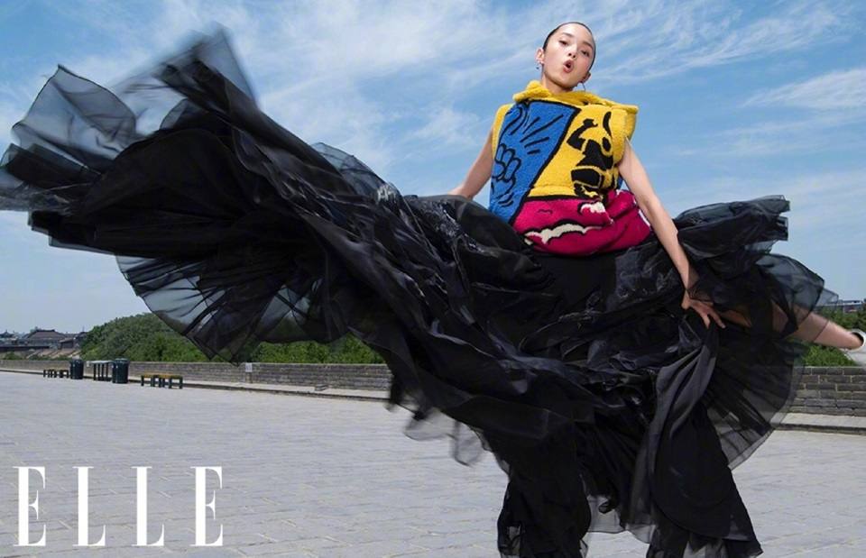 Xiao Wen Ju @ Elle China August 2018