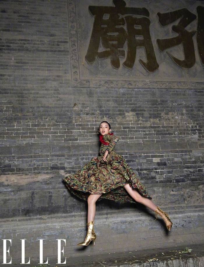 Xiao Wen Ju @ Elle China August 2018