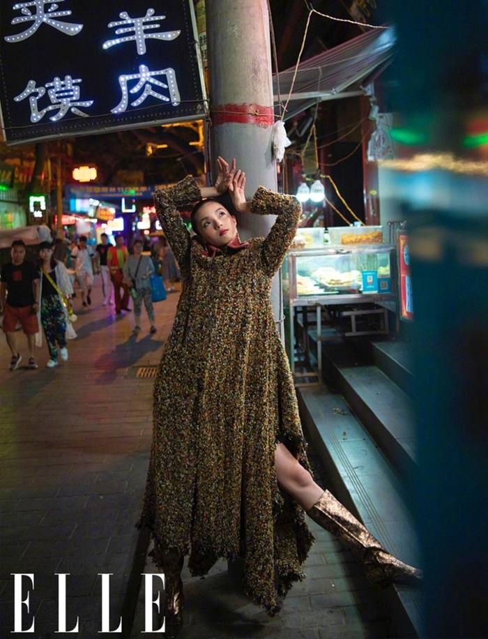 Xiao Wen Ju @ Elle China August 2018