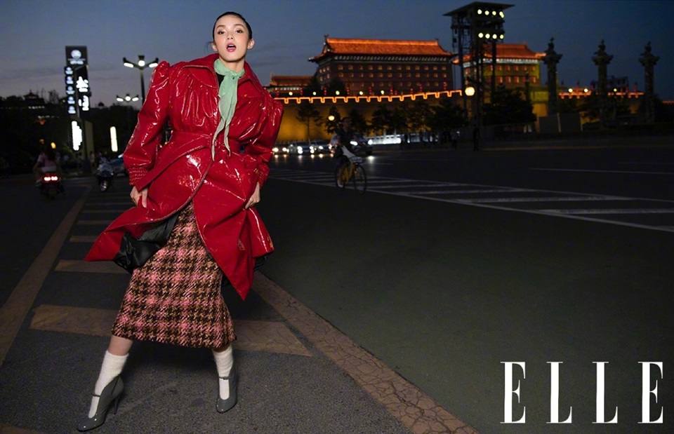 Xiao Wen Ju @ Elle China August 2018