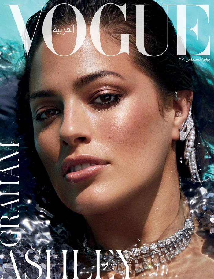 Ashley Graham & Paloma Elsesser @ Vogue Arabia July 2018