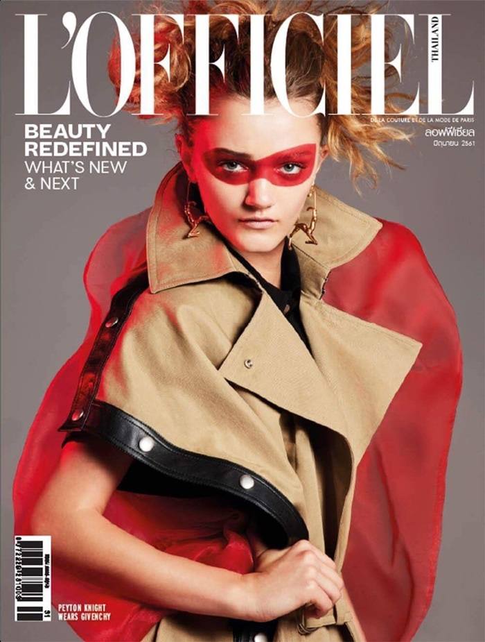 Peyton Knight @ L'Officiel Thailand June 2018