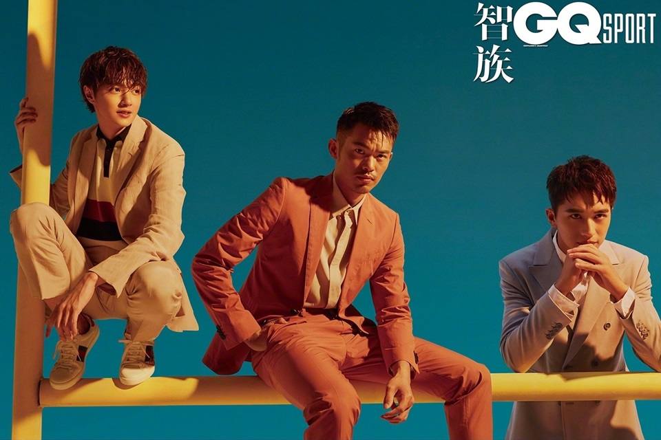 Xu Wei Zhou ,Lin Dan ,Guan Hong @ GQ sport China July 2018