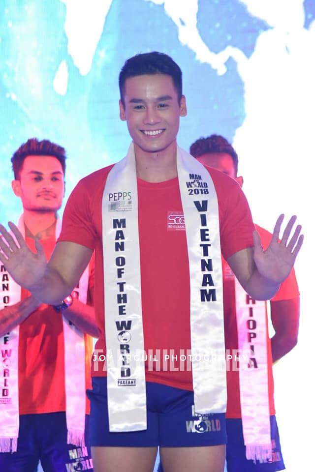 หนุ่มเวียดนามคว้าตำแหน่งMan Of The World 2018