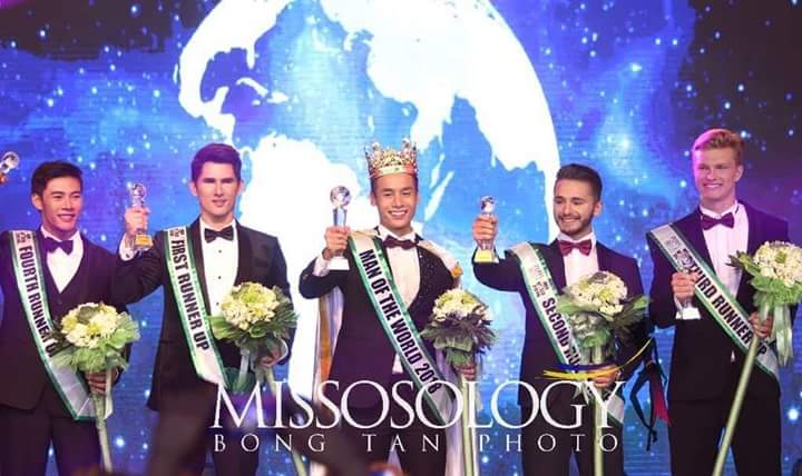 หนุ่มเวียดนามคว้าตำแหน่งMan Of The World 2018