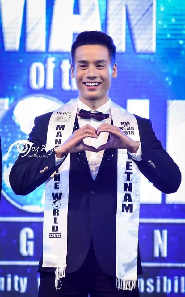 หนุ่มเวียดนามคว้าตำแหน่งMan Of The World 2018