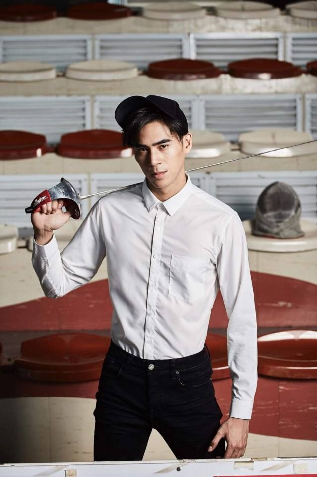 หล่อโดนใจ เคนพอร์ช นักกีฬาฟันดาบ