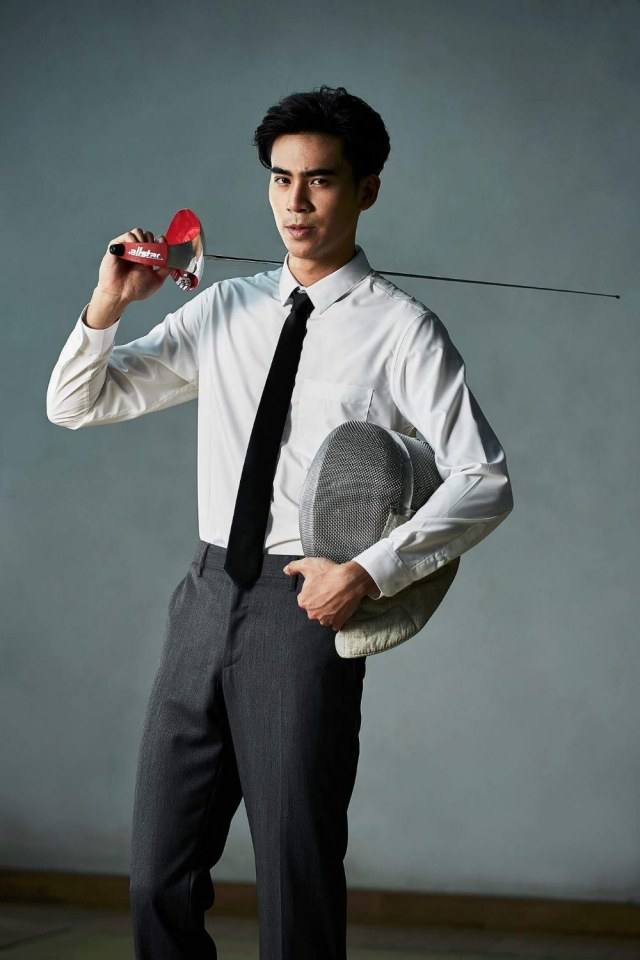 หล่อโดนใจ เคนพอร์ช นักกีฬาฟันดาบ