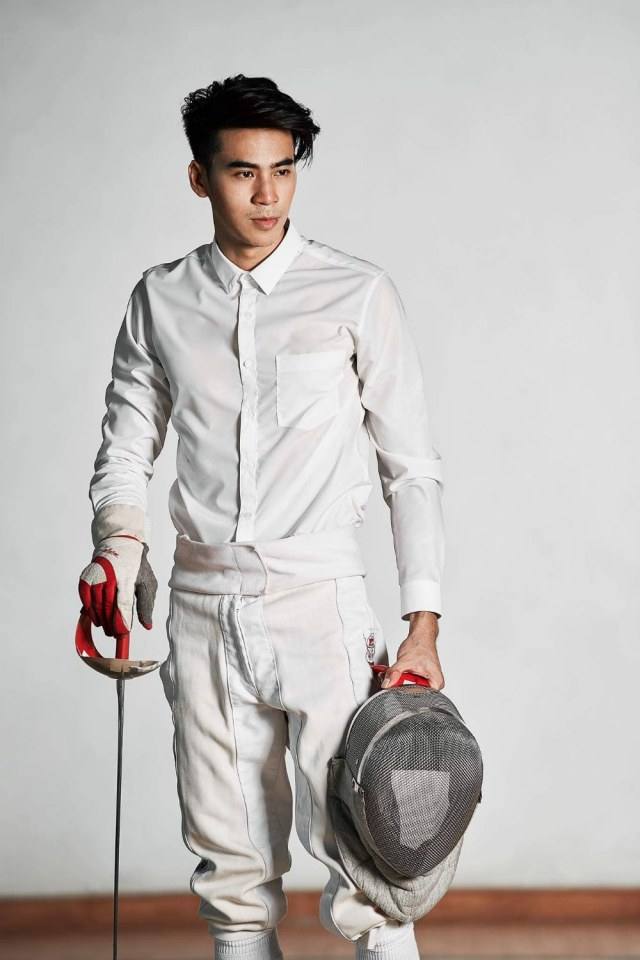 หล่อโดนใจ เคนพอร์ช นักกีฬาฟันดาบ