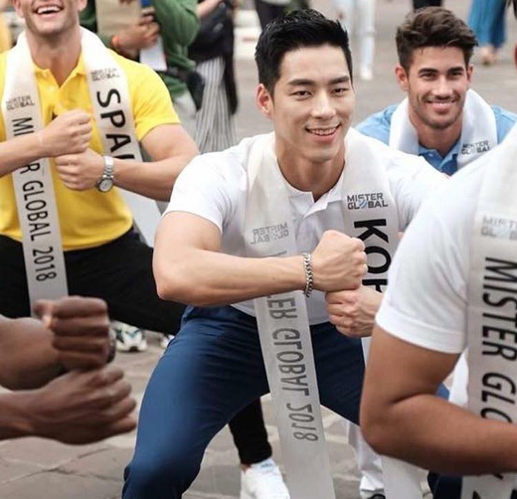 Mister Global 2018 เกาหลีหล่อเซ็กซี่