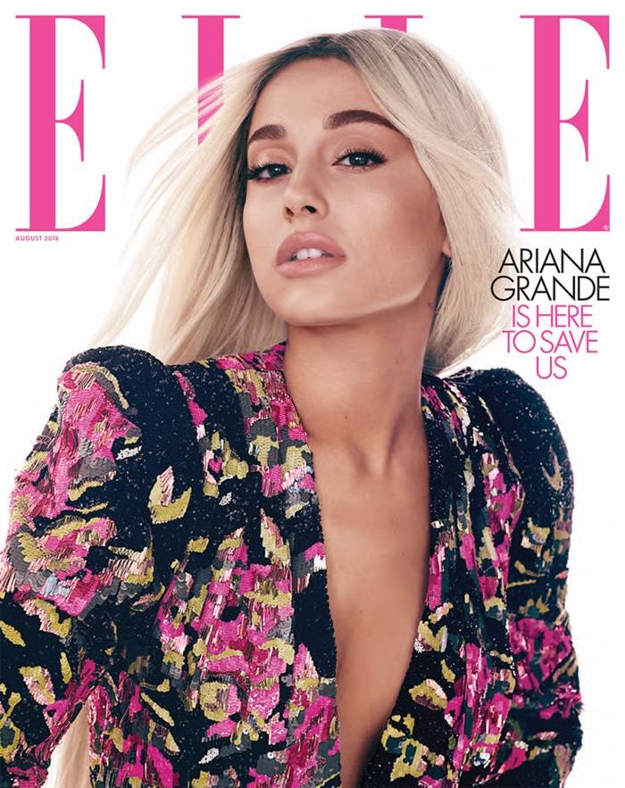 Ariana Grande @ ELLE US August 2018
