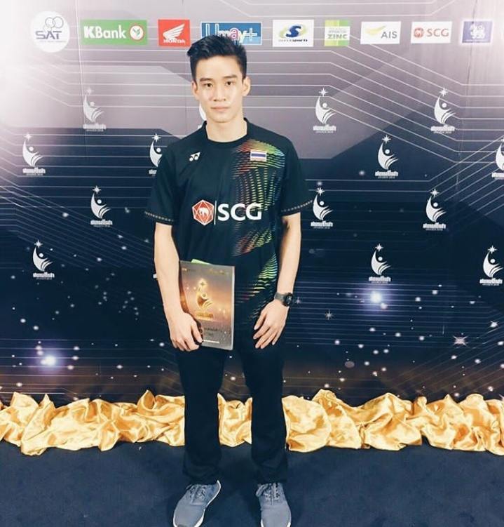 กันตภณ หวังเจริญ นักแบดฯหล่อ