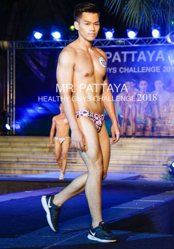 รอบชุดว่ายน้ำ Mister Pattaya Healthy Guys 2018