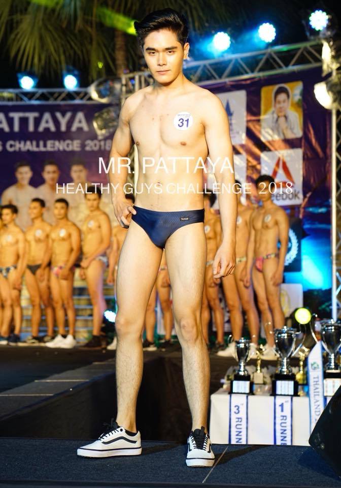 รอบชุดว่ายน้ำ Mister Pattaya Healthy Guys 2018