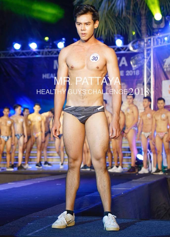 รอบชุดว่ายน้ำ Mister Pattaya Healthy Guys 2018