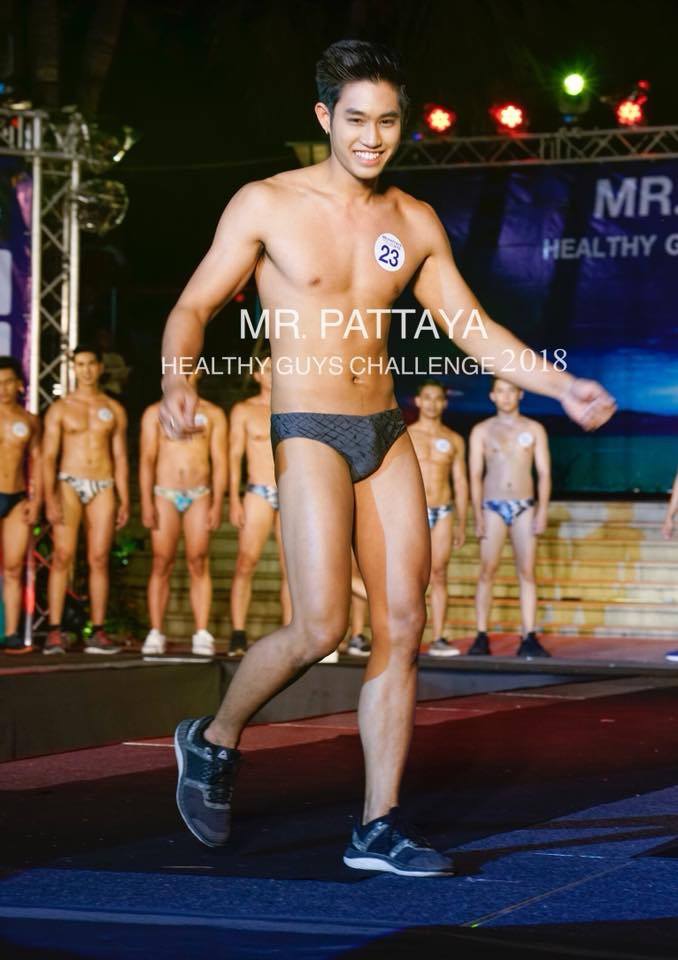รอบชุดว่ายน้ำ Mister Pattaya Healthy Guys 2018