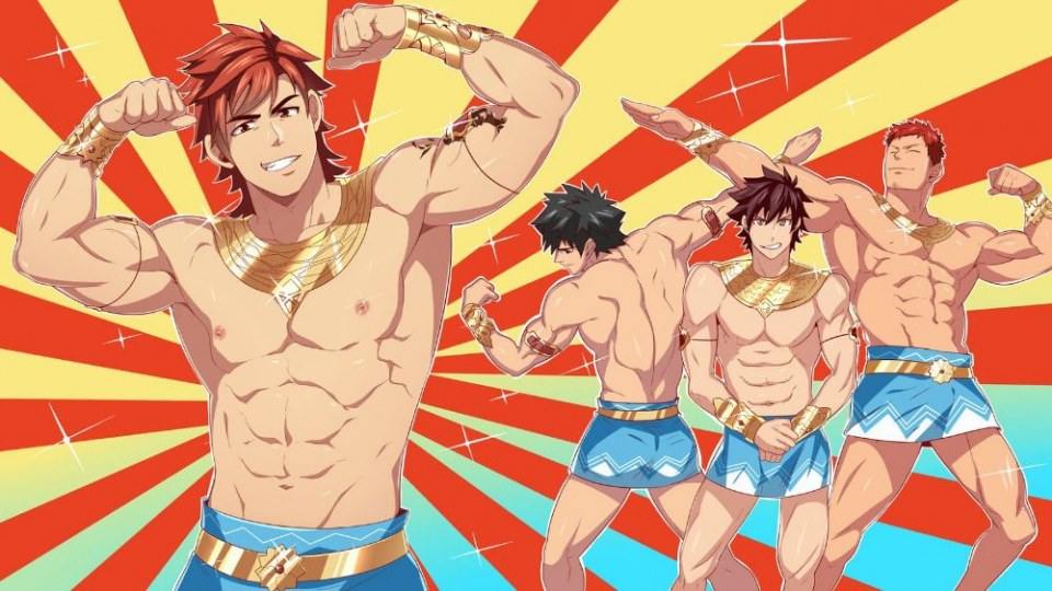 การ์ตูนหล่อ ถอดโชว์ ๔