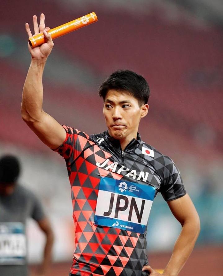 ทีมวิ่งผลัด4คูณ100เมตรชายจากญี่ปุ่น..ในเอเชี่ยนเกมส์ครั้งที่18