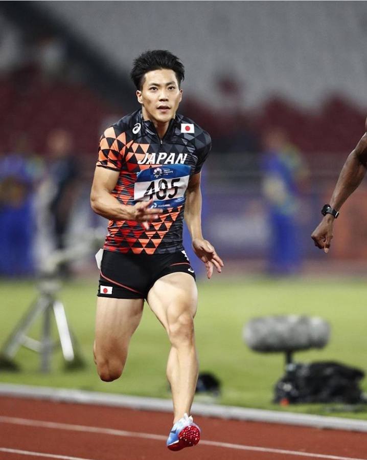 ทีมวิ่งผลัด4คูณ100เมตรชายจากญี่ปุ่น..ในเอเชี่ยนเกมส์ครั้งที่18