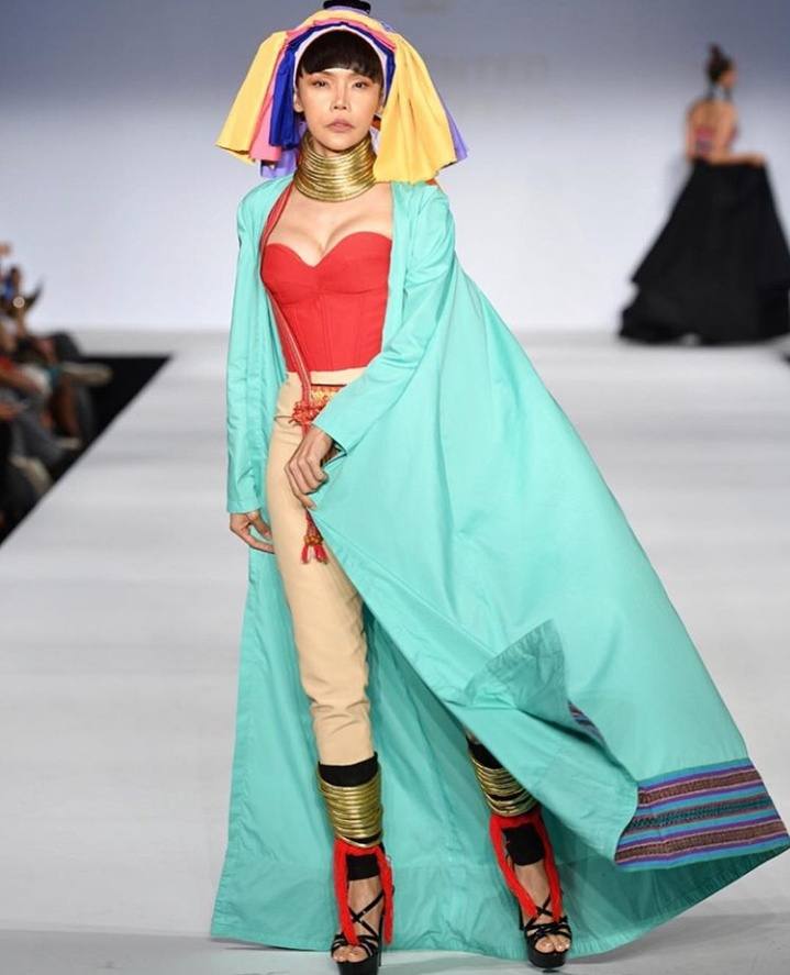 ส้มโอ ยลรตี บนเวทีNew York Fashion Week