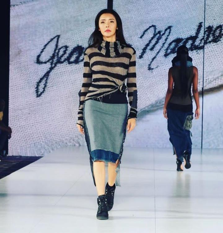 ส้มโอ ยลรตี บนเวทีNew York Fashion Week