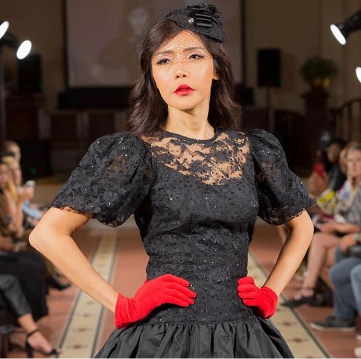 ส้มโอ ยลรตี บนเวทีNew York Fashion Week