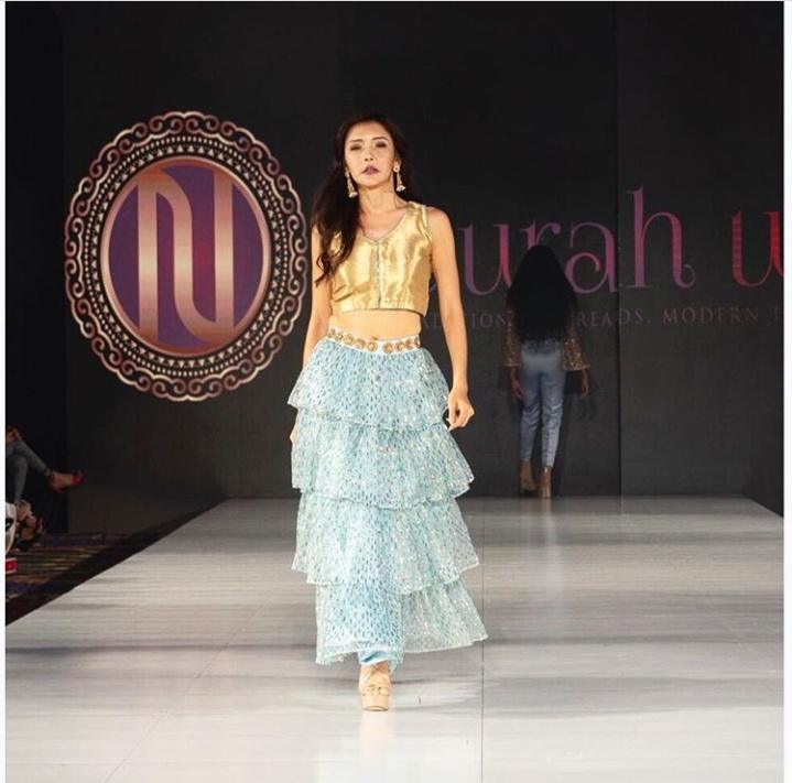 ส้มโอ ยลรตี บนเวทีNew York Fashion Week