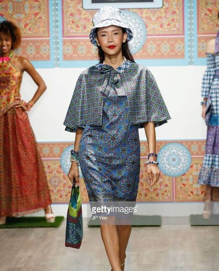 ส้มโอ ยลรตี บนเวทีNew York Fashion Week