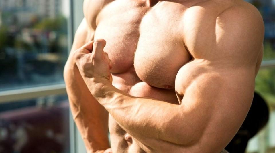 Bodybuilder in the gym NO.1