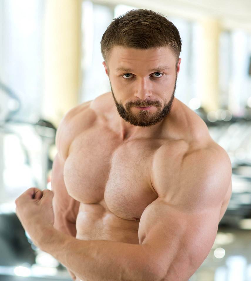 Bodybuilder in the gym NO.1