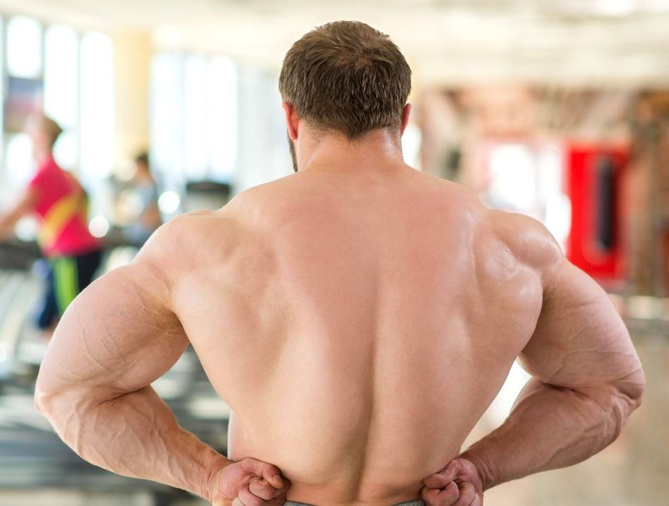 Bodybuilder in the gym NO.1