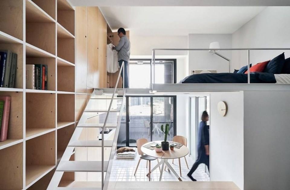 Muzha Micro Flat by Phoebesayswow Architects