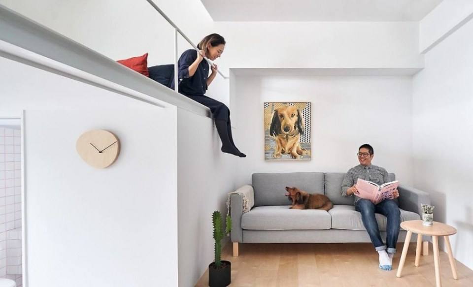Muzha Micro Flat by Phoebesayswow Architects