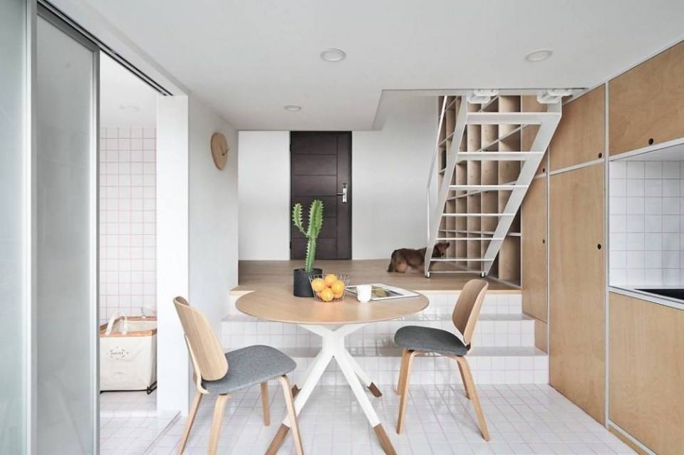 Muzha Micro Flat by Phoebesayswow Architects